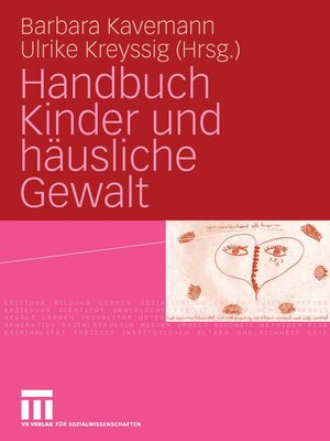 cover image of Handbuch Kinder und häusliche Gewalt